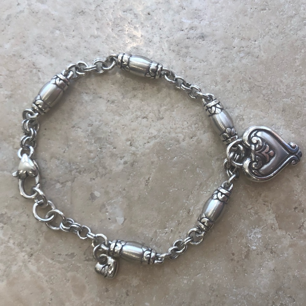 Brighton heart charm bracelet